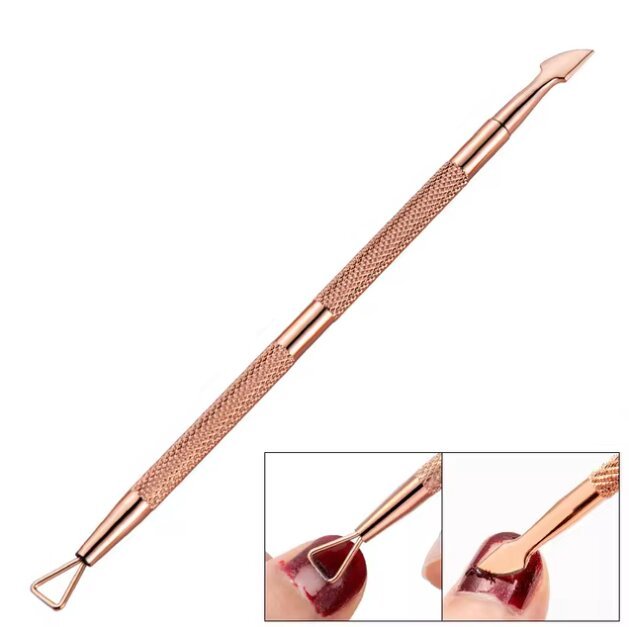 Repujador Cutícula, Removedor Rosa Gold