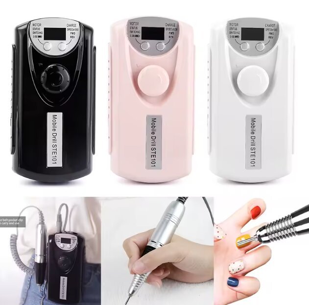 Torno Inalámbrico Profesional 30000 Rpm manicura y pedicura